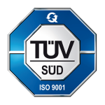 Certyfikat TUV ISO 9001